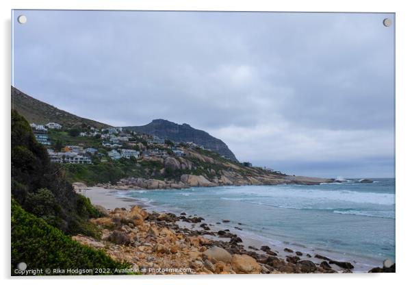 Llandudno on Atlantic Seaboard, Cape Town  Acrylic by Rika Hodgson