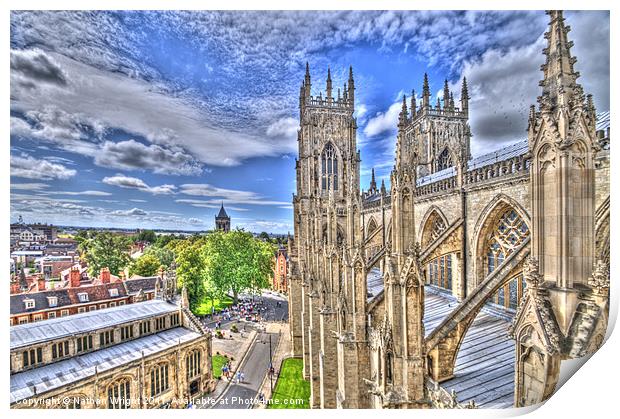 Minster Minster Print by Nathan Wright
