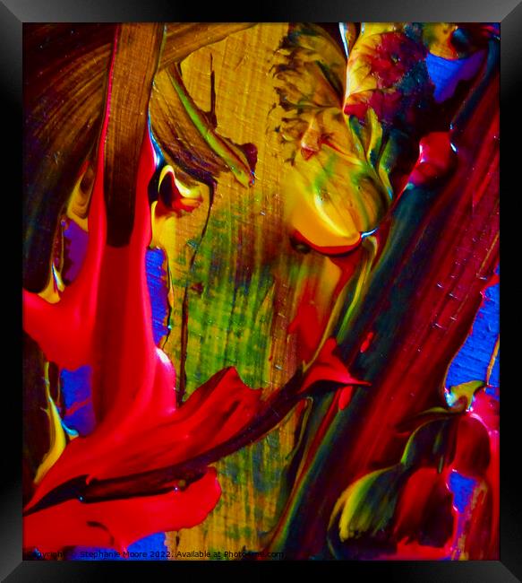 Abstract 307 Framed Print by Stephanie Moore