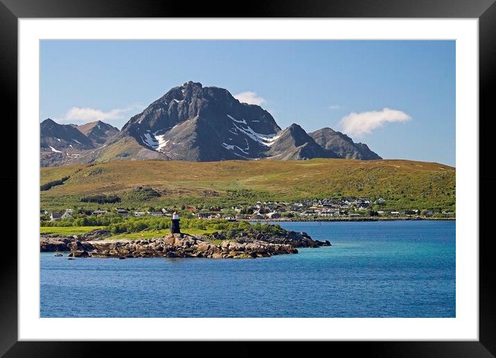Lofoten Landscape Norway Framed Mounted Print by Martyn Arnold