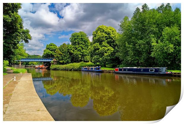 Sprotbrough Canal  Print by Darren Galpin