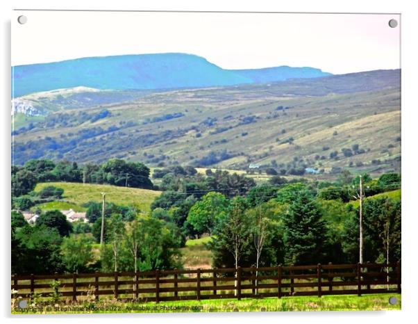 Misty Hills of Donegal Acrylic by Stephanie Moore