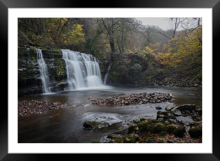 Four Falls Trail Framed Mounted Print by Tim Latham