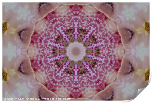 kaleidoscope of colour  Print by Kevin Plunkett