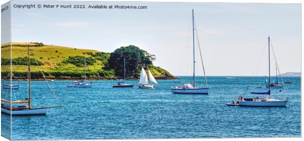 A fine Day To Set Sail Canvas Print by Peter F Hunt