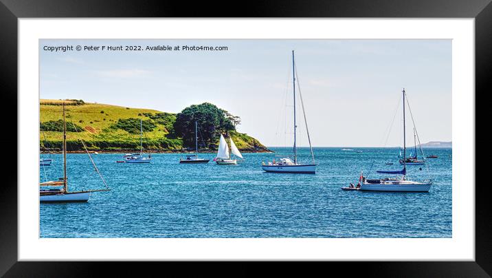 A fine Day To Set Sail Framed Mounted Print by Peter F Hunt