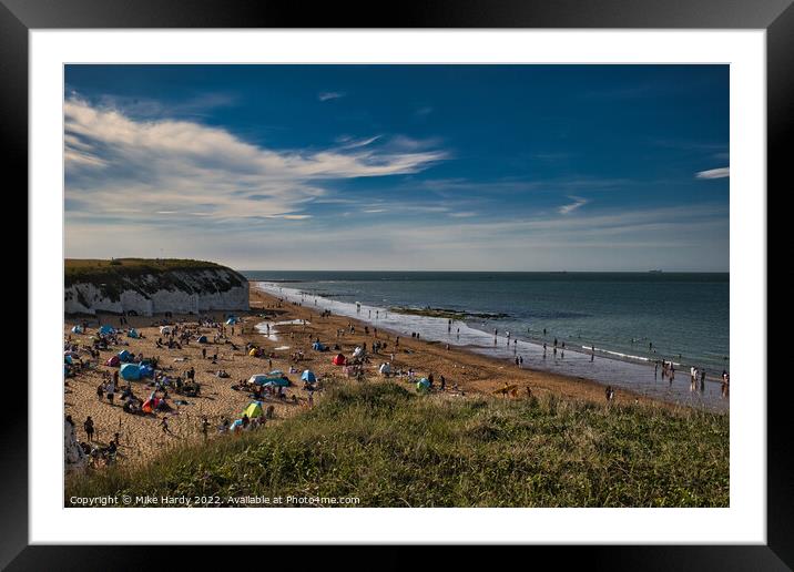 Botany Bay Beach Framed Mounted Print by Mike Hardy