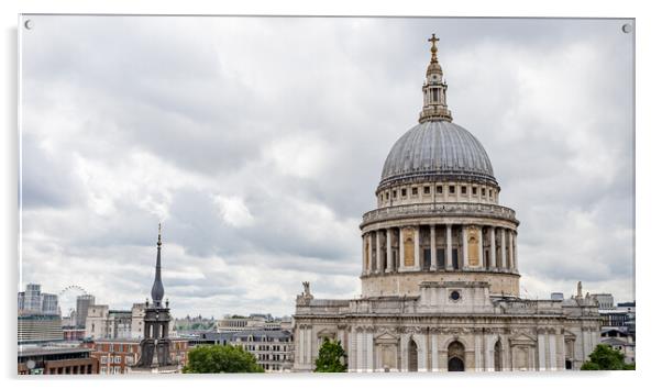 St Pauls Cathedral dome Acrylic by Jason Wells