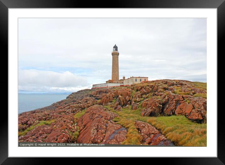 Majestic Ardnamurchan Lighthouse Framed Mounted Print by Hazel Wright