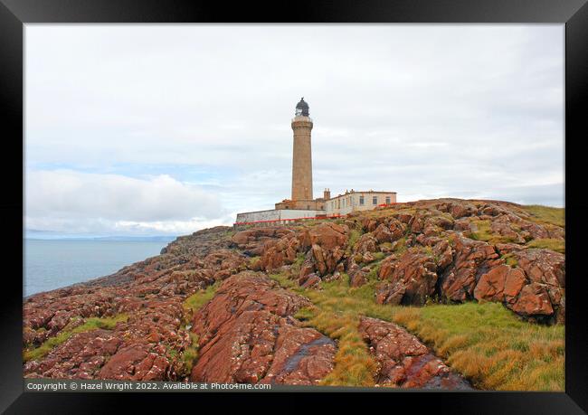 Majestic Ardnamurchan Lighthouse Framed Print by Hazel Wright