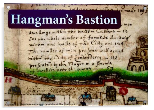 Hangman's Bastion Acrylic by Stephanie Moore