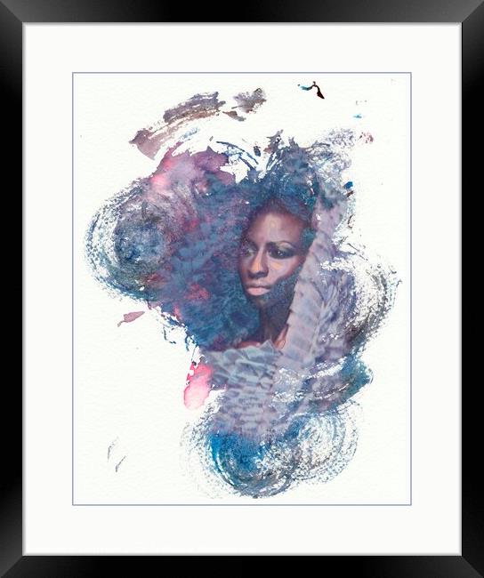 African Beauty Framed Print by Luigi Petro