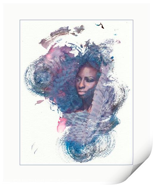 African Beauty Print by Luigi Petro