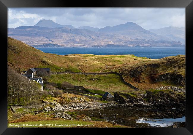 Tormore House, Isle of Skye Framed Print by Derek Whitton