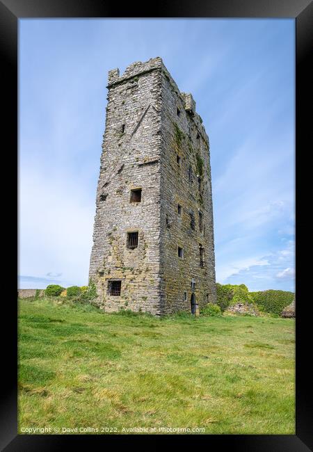 Carrigaholt Castle, County Clare, Ireland Framed Print by Dave Collins