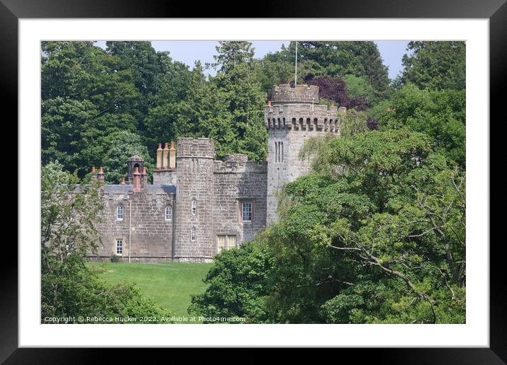 Balloch castle Scotland Framed Mounted Print by Rebecca Hucker