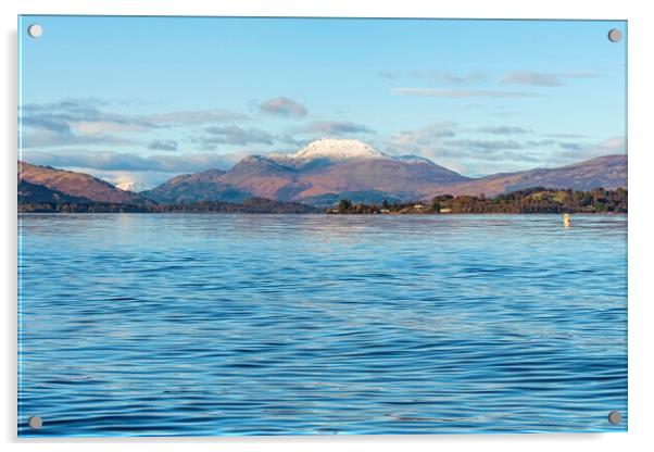 Ben Lomond View Acrylic by Valerie Paterson