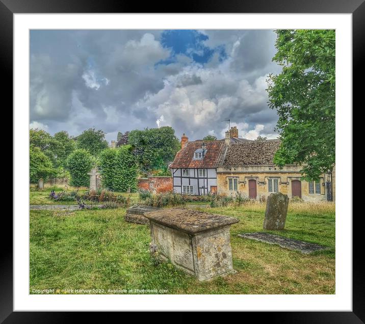 St John's Church in Devizes  Framed Mounted Print by Mark Harvey