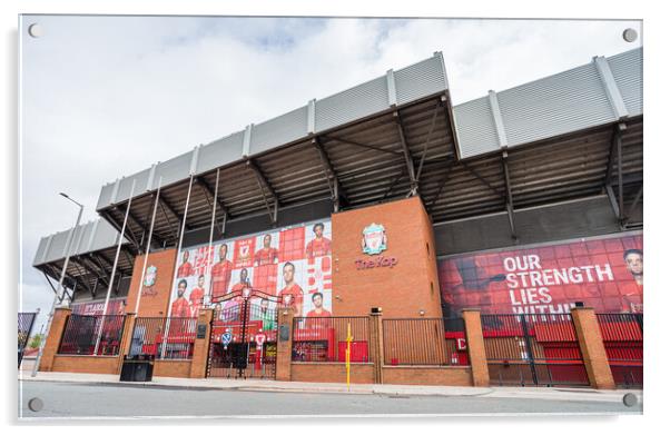 The Kop stand Acrylic by Jason Wells