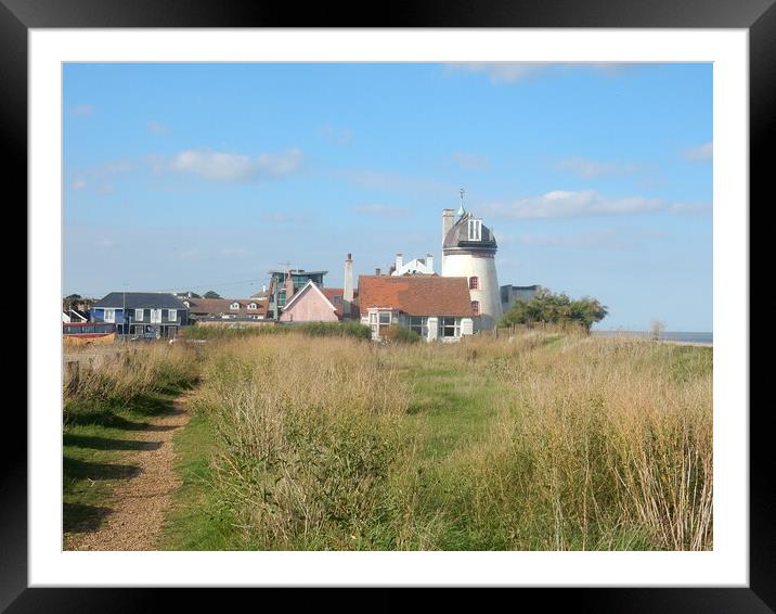 The Old Lighthouse at Southwold Framed Mounted Print by Simon Hill
