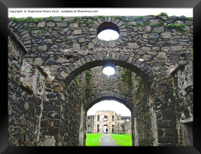 The Ruins of Downhill, Derry, Northern Ireland Framed Print by Stephanie Moore