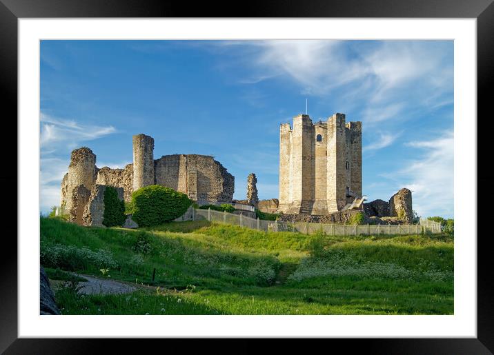 Conisbrough Castle Framed Mounted Print by Darren Galpin