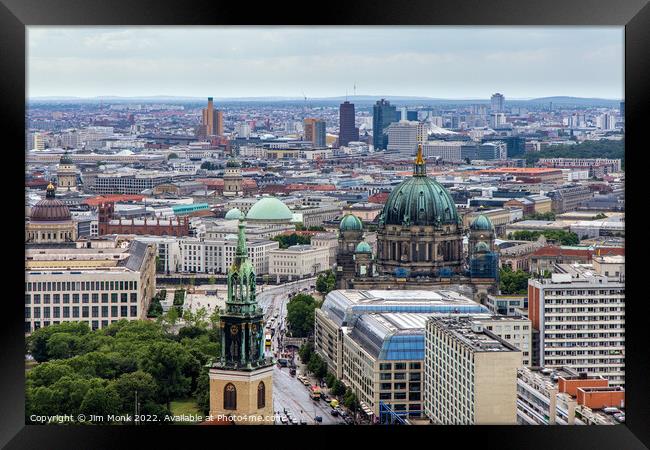 Berlin Framed Print by Jim Monk