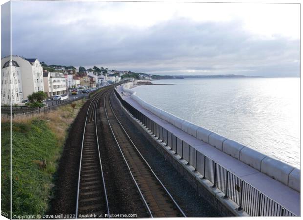 GWR at Dawlish Canvas Print by Dave Bell