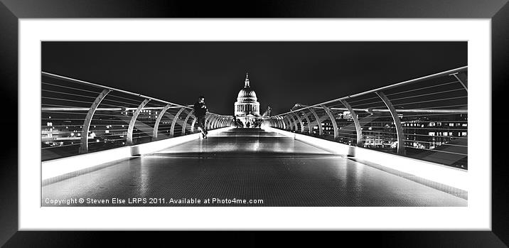 Meet Me At Midnight Framed Mounted Print by Steven Else ARPS