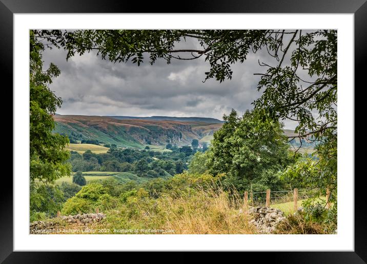 A Damp Day in Middleton-in-Teesdale (2) Framed Mounted Print by Richard Laidler