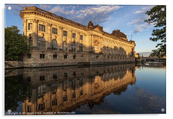  Bode Museum Reflections Acrylic by Jim Monk