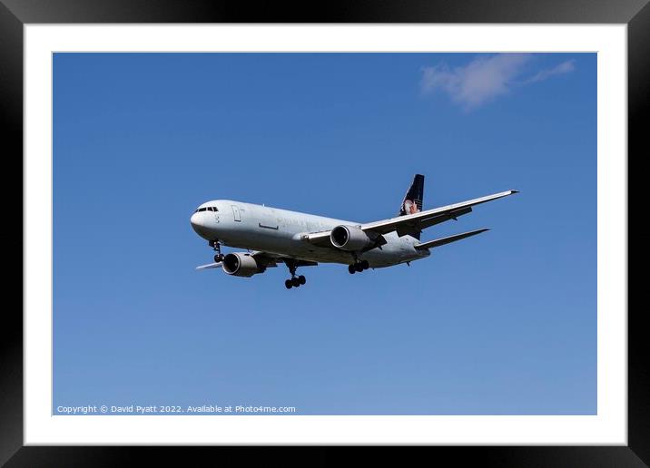 CargoJet Airways Boeing 767 Framed Mounted Print by David Pyatt