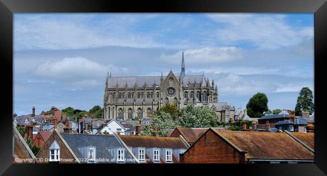 Arundel Cathedral West Sussex Framed Print by Diana Mower