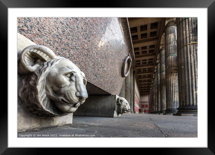 Altes Museum, Berlin Framed Mounted Print by Jim Monk