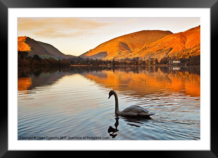 Grasmere Framed Mounted Print by Jason Connolly