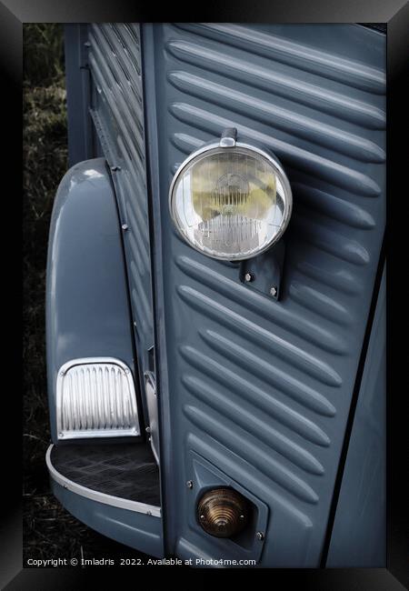 Vintage Type 'H' Van: Classic Pig Nose Framed Print by Imladris 