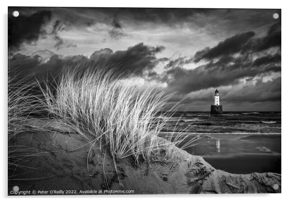 Rattray Head Lighthouse Acrylic by Peter O'Reilly