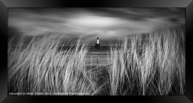 Rattray Head Lighthouse Framed Print by Peter O'Reilly