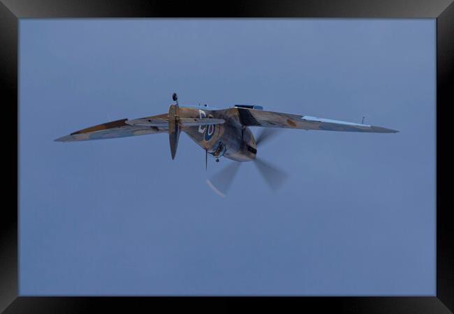 Supermarine Spitfire MK356 Framed Print by J Biggadike