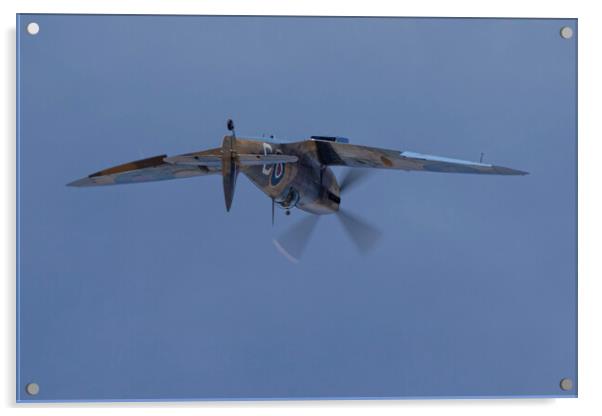 Supermarine Spitfire MK356 Acrylic by J Biggadike