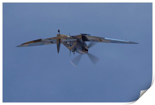 Supermarine Spitfire MK356 Print by J Biggadike