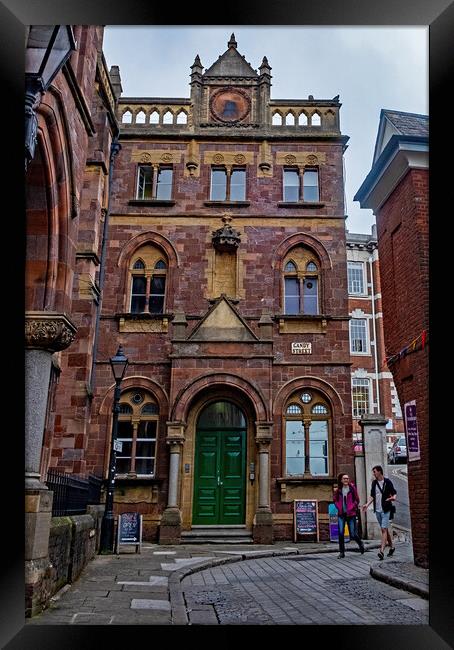 Gandy Street, Exeter Framed Print by Joyce Storey