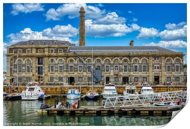 Slice of Naval History Print by Roger Mechan