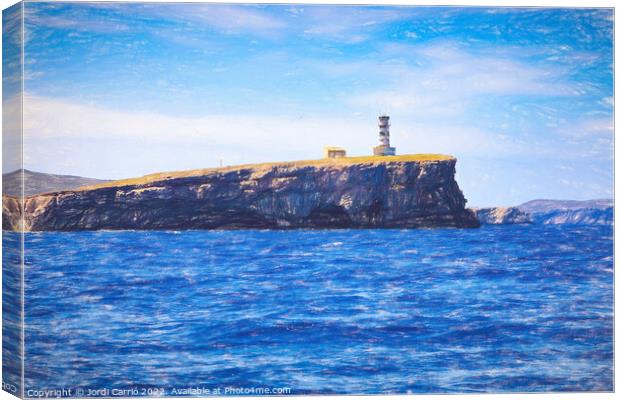 The Majestic Islet of Cabrera - CR2204-7213-PIN Canvas Print by Jordi Carrio