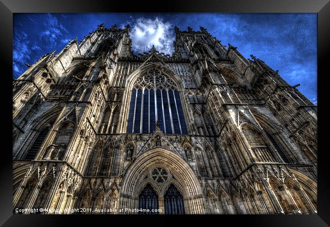 Big Minster Framed Print by Nathan Wright