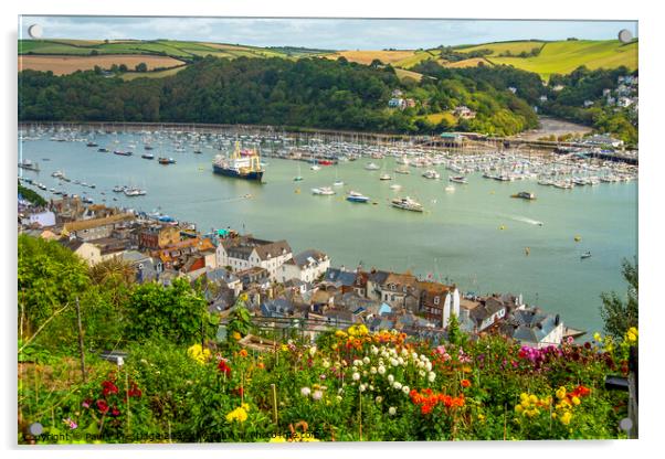 Picturesque Views of Dartmouth Harbour Acrylic by Paul F Prestidge