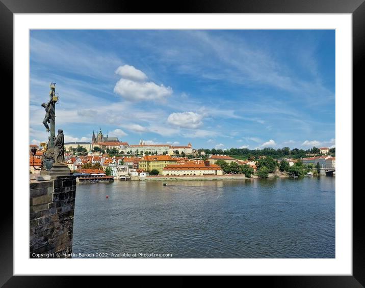 Prague Castle Hradčany Framed Mounted Print by Martin Baroch