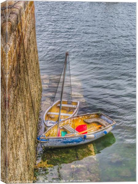 Serenity at Falmouth Harbour Canvas Print by Beryl Curran