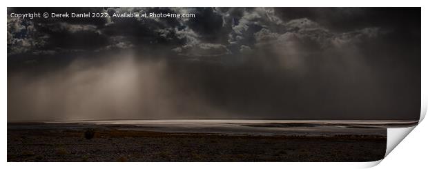Death Valley Sand Storm, California Print by Derek Daniel