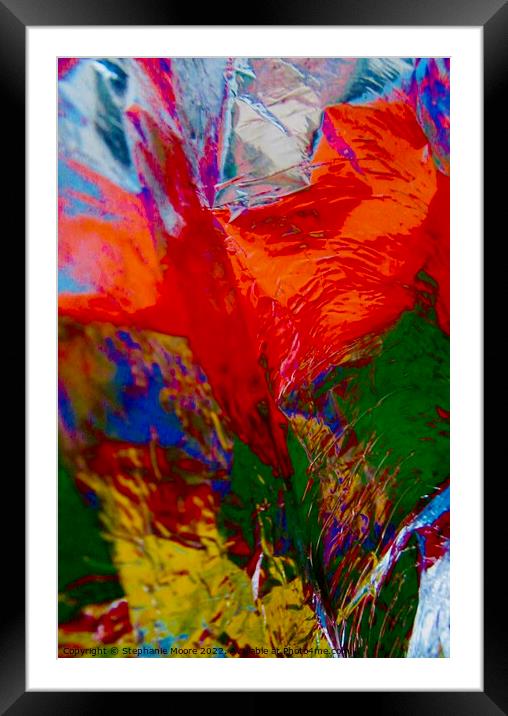 Abstract 325 Framed Mounted Print by Stephanie Moore